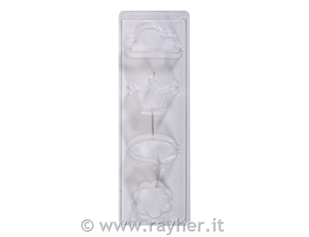 Kalup za milo oblak, krona, balon, cvet,