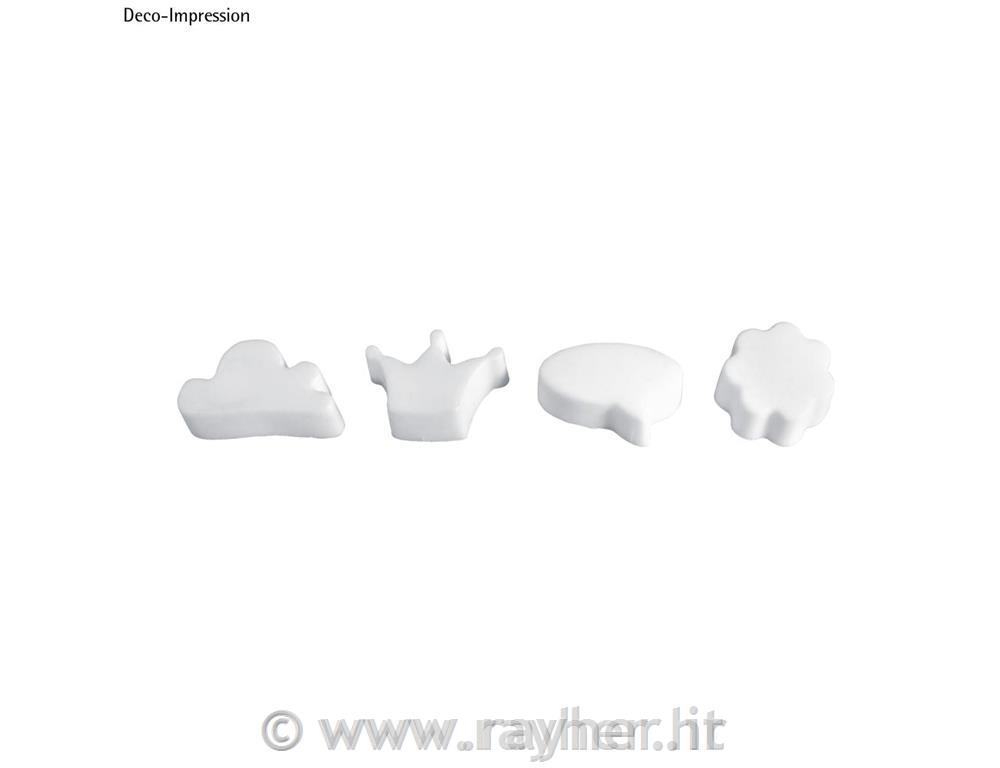 Kalup za milo oblak, krona, balon, cvet,