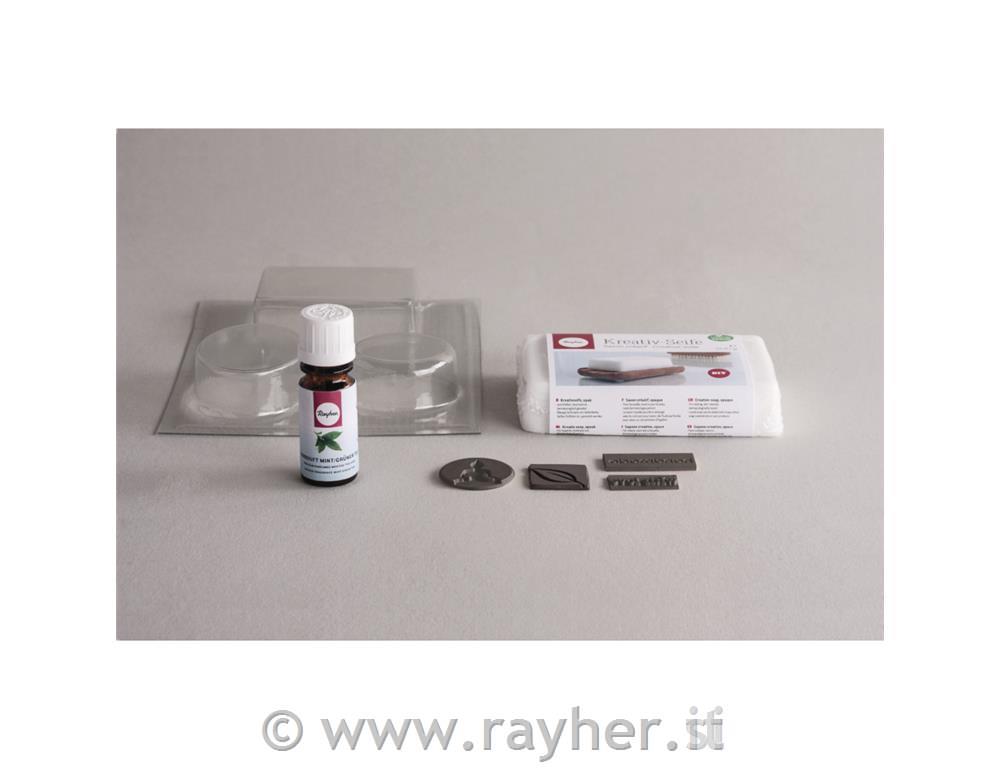 Set za izdelavo mila "handmade with love"