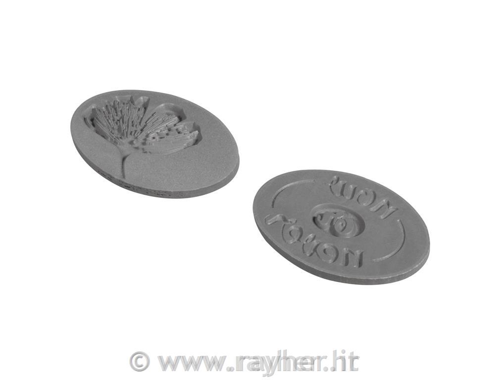 Labels ginkgo "now or never"35x25mm, ovale, bus.blis. 2pz