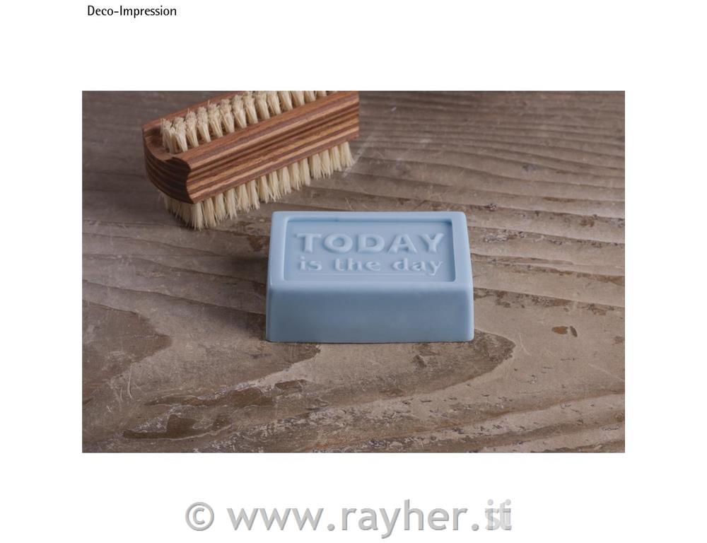 Label "Today is the day", 40x65mm, tab-bag 1pc