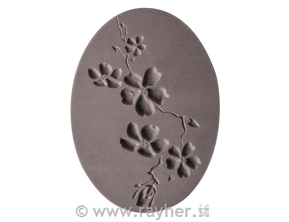 Odtis za kalup Češnjevi cvetovi, 4x5.5cm,1 kos