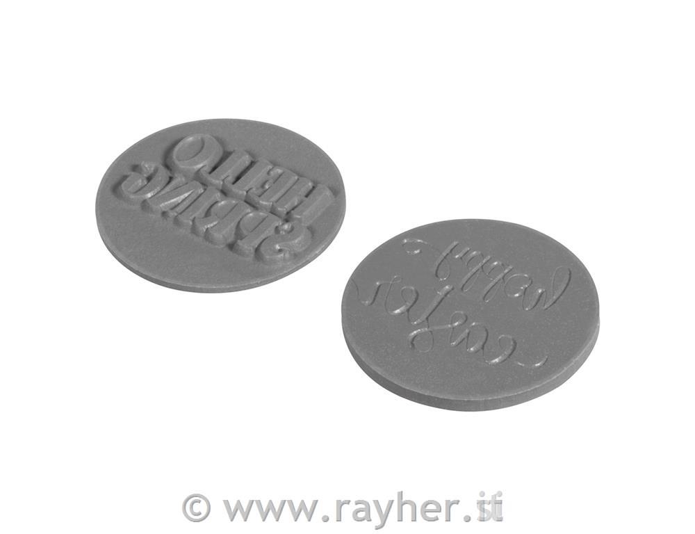 Hello Spring,hoppy easter, 3cm o, tab-bag 2pcs