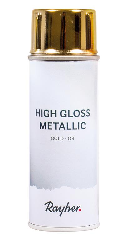 High gloss Metallic spray, oro, bombola200ml