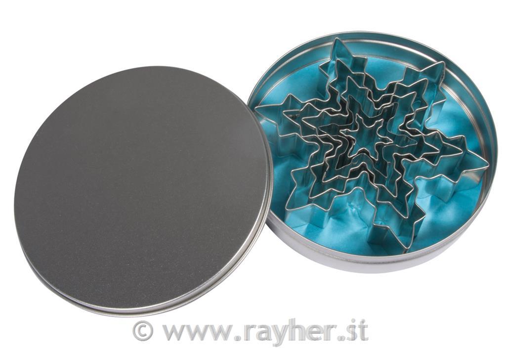 Izsekovalci snežinke, 5 kosov, 2.5-10cm