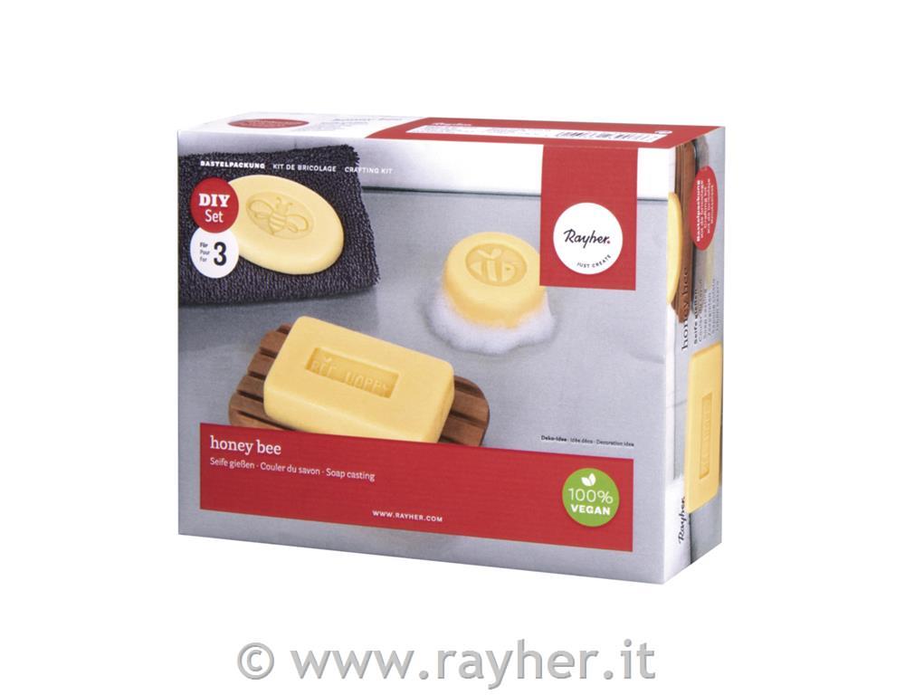 CK Soap "honey bee", 200g soap, 3 moulds