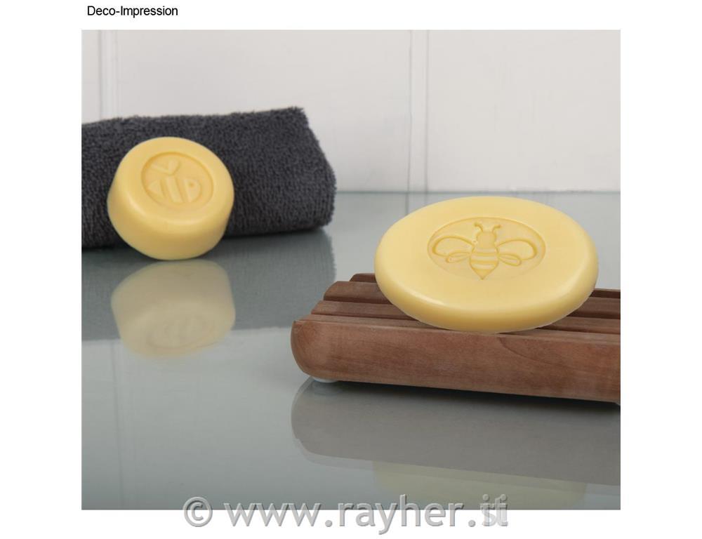 CK Soap "honey bee", 200g soap, 3 moulds