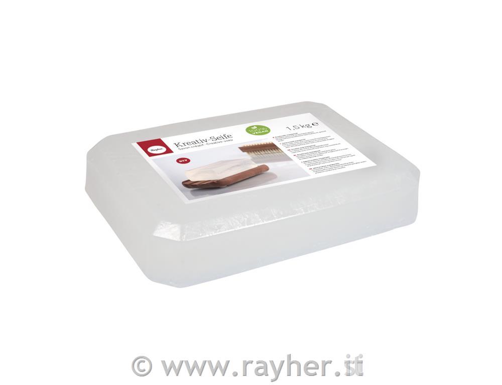 Glicerina per sapone, transparente, 1500