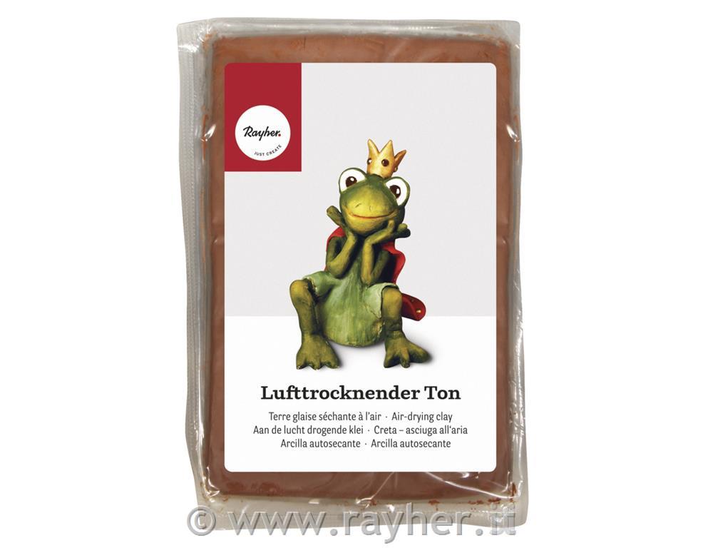 Argilla per modellare500gmarrone scuro