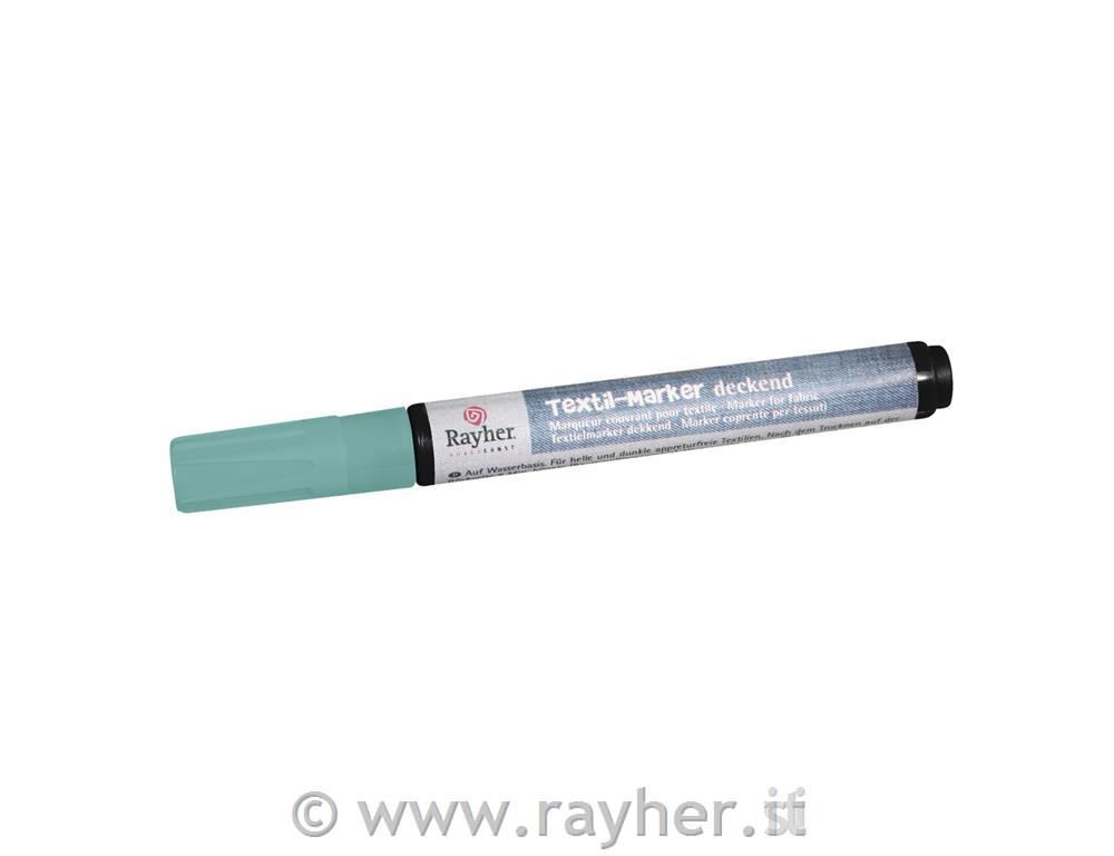 Marker coprente per tessutipunta tonda 2-4mm, con valvolablu baby