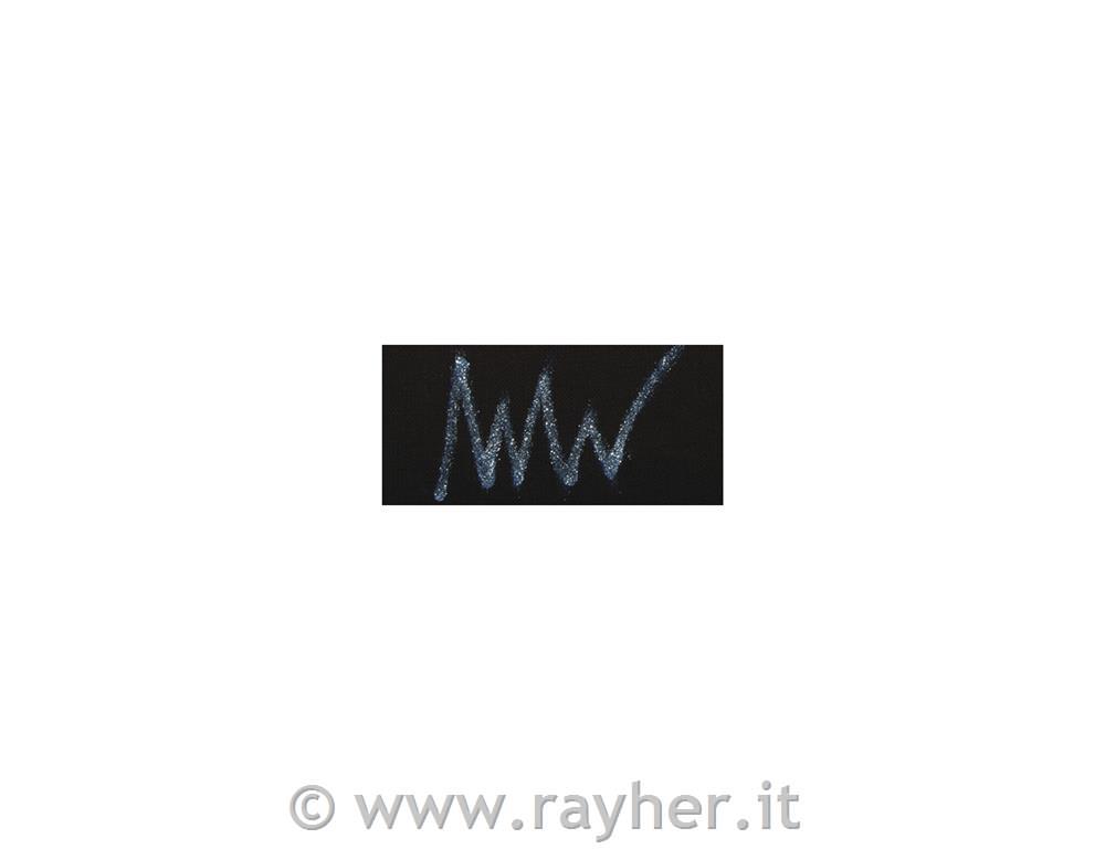 Marker glitterato coprente p.tessutipunta tonda 1-2mm, con valvolablu royal