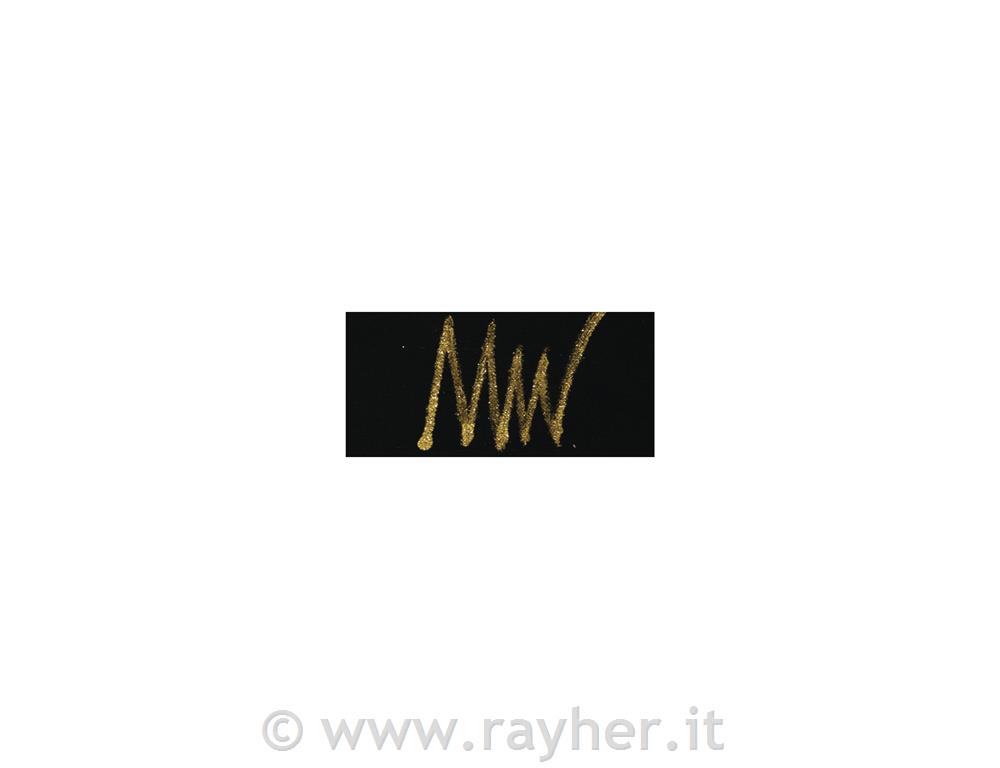 Marker glitterato coprente p.tessutipunta tonda 1-2mm, con valvolaoro brillante