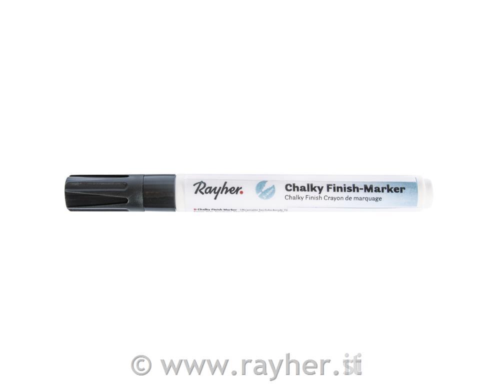 Chalky Finish marker, anthracite, Roundtip 2-4 mm, with valve action