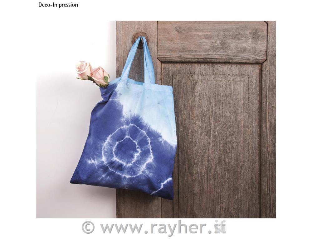 Colore per tessuti, lavaggio a manoblu denim