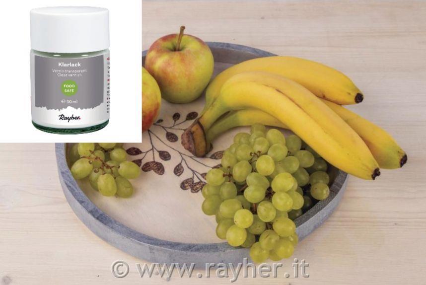 Vernice lucida food-safe, barattolo 50ml
