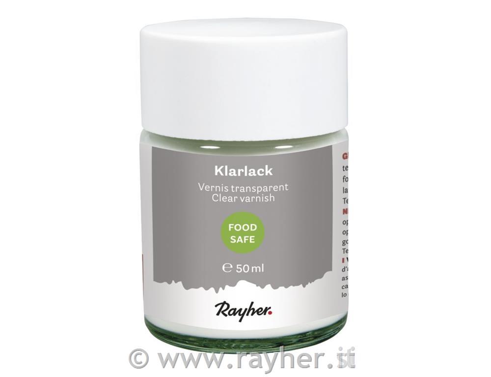 Vernice lucida food-safe, barattolo 50ml