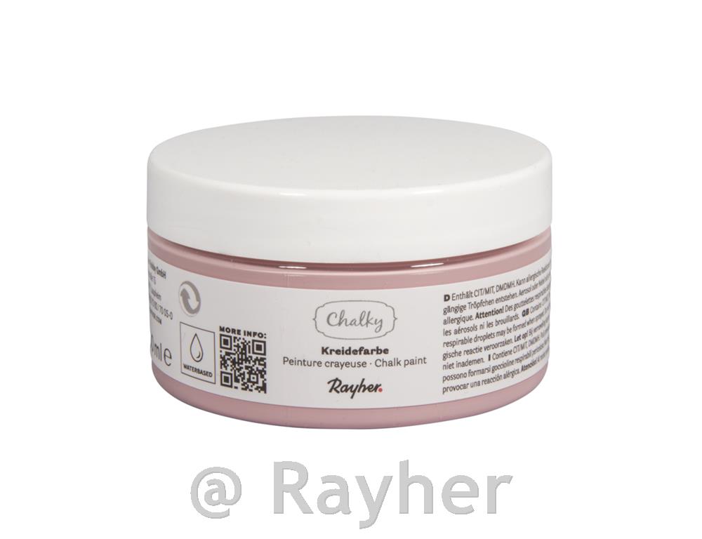 Colore a gesso Chalky 100 ml; Rosa antico