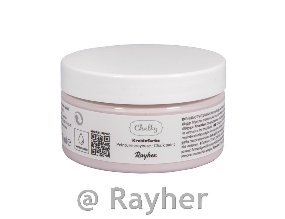 Colore a gesso Chalky 100 ml; Rosa cipria