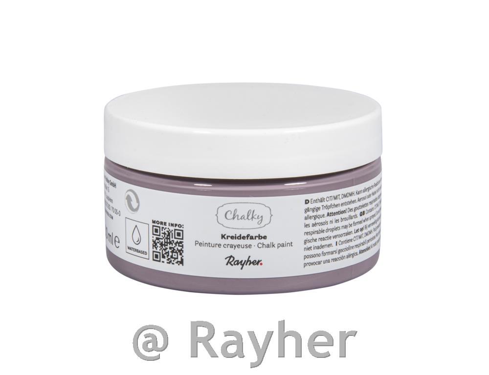 Colore a gesso Chalky 100 ml; Mora / Viola scuro