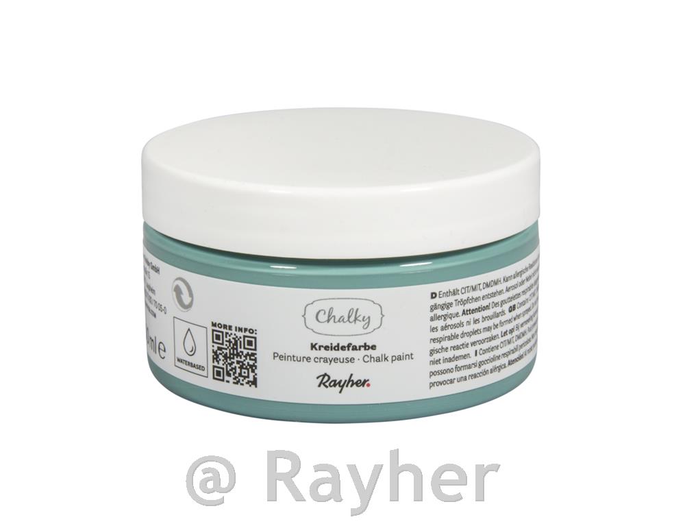 Colore a gesso Chalky 100 ml; Aqua marina