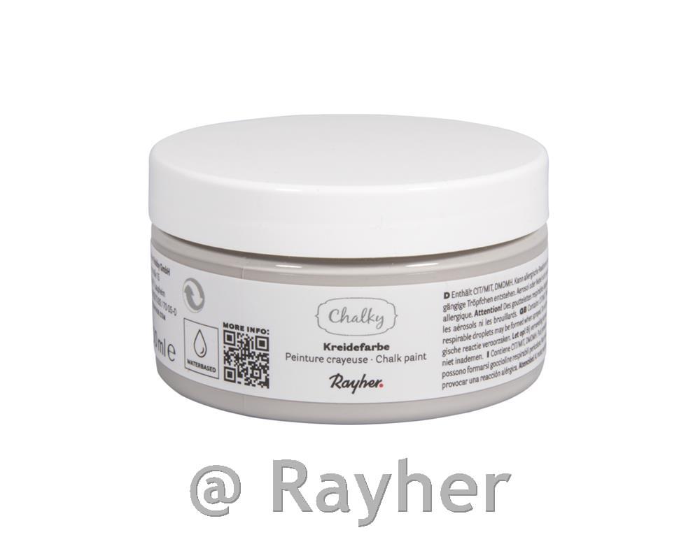 Colore a gesso Chalky 100 ml; Grigio roccia