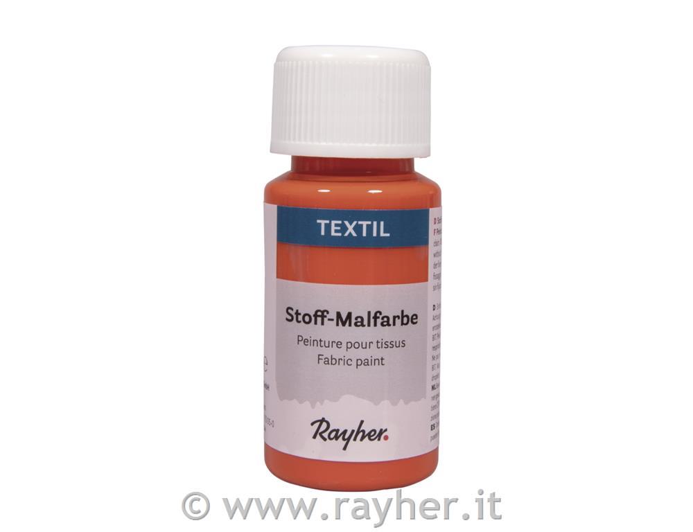 Colore per tessuti, arancione, 50 ml