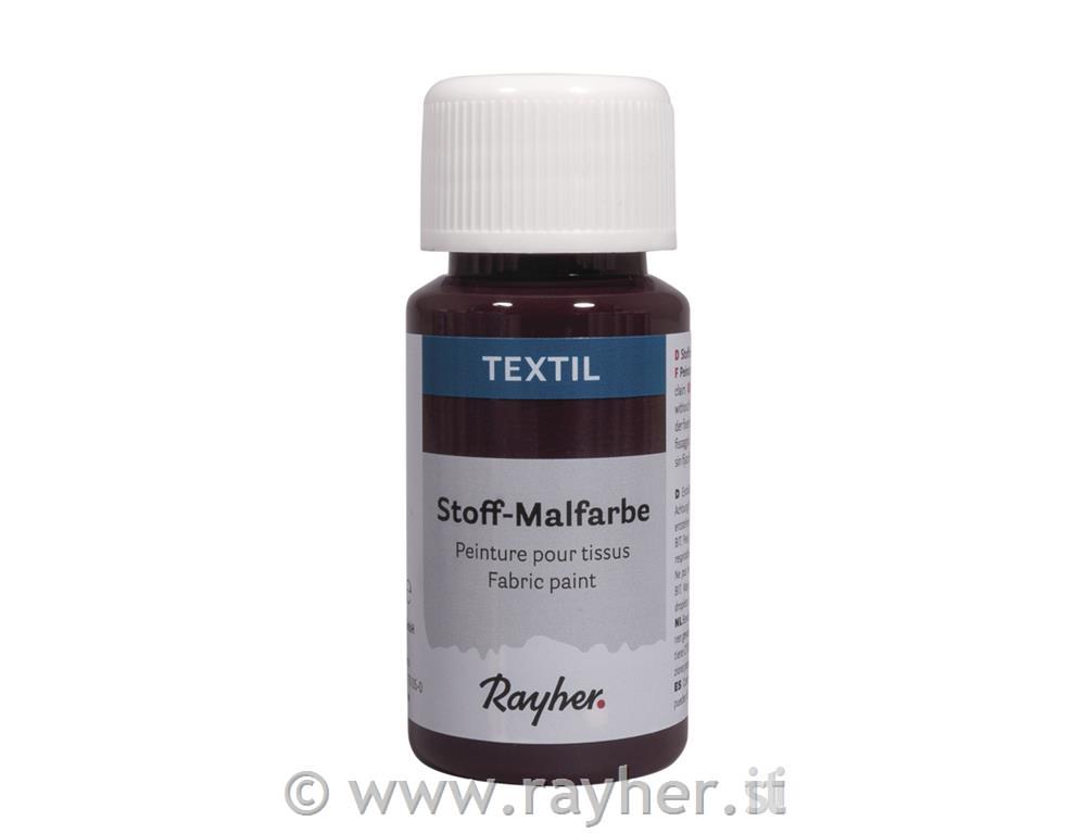 Colore per tessuti, cioccolato, 50 ml