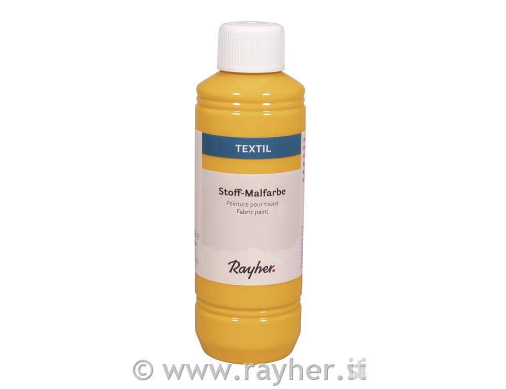 Colore per tessuti, giallo, 250 ml