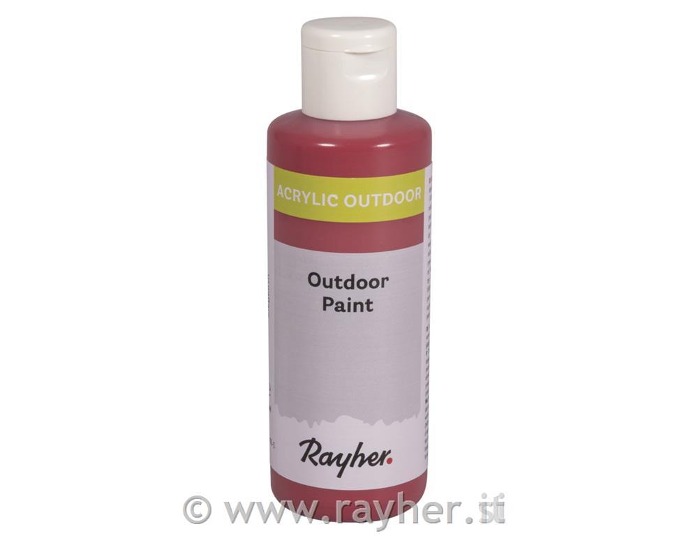 Vernice acrilicha per uso esterno, 80ml