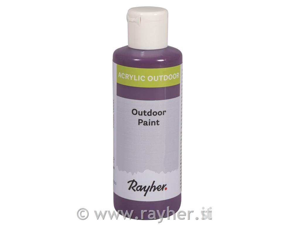 Akrilna barva za zunanjo uporabo, vijolična žametna, 80ml