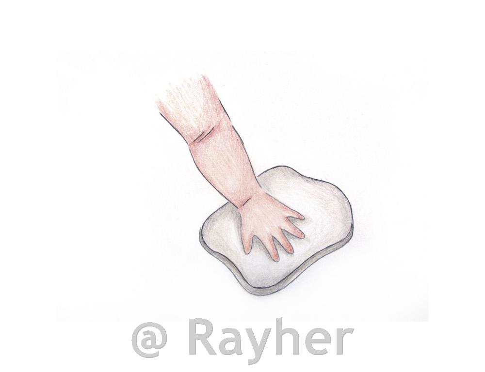 Set per bebe, impronta di mano e piedino