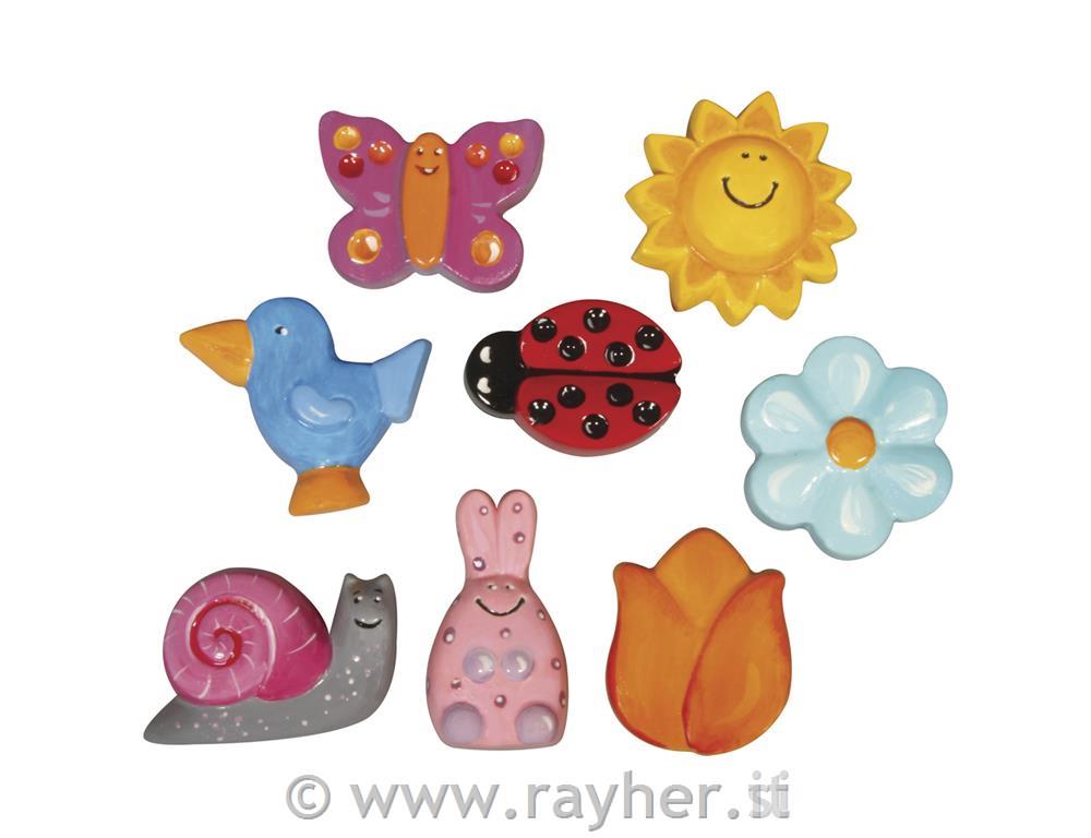 Kalup: Pomladni motivi, 8 motivov, 3-5cm, velikost: 23.2x18.