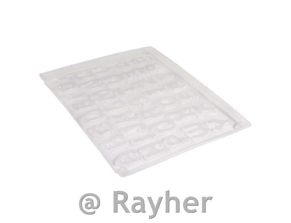 Stampo: lettere/cifre37 motivi, ca 2-3cm