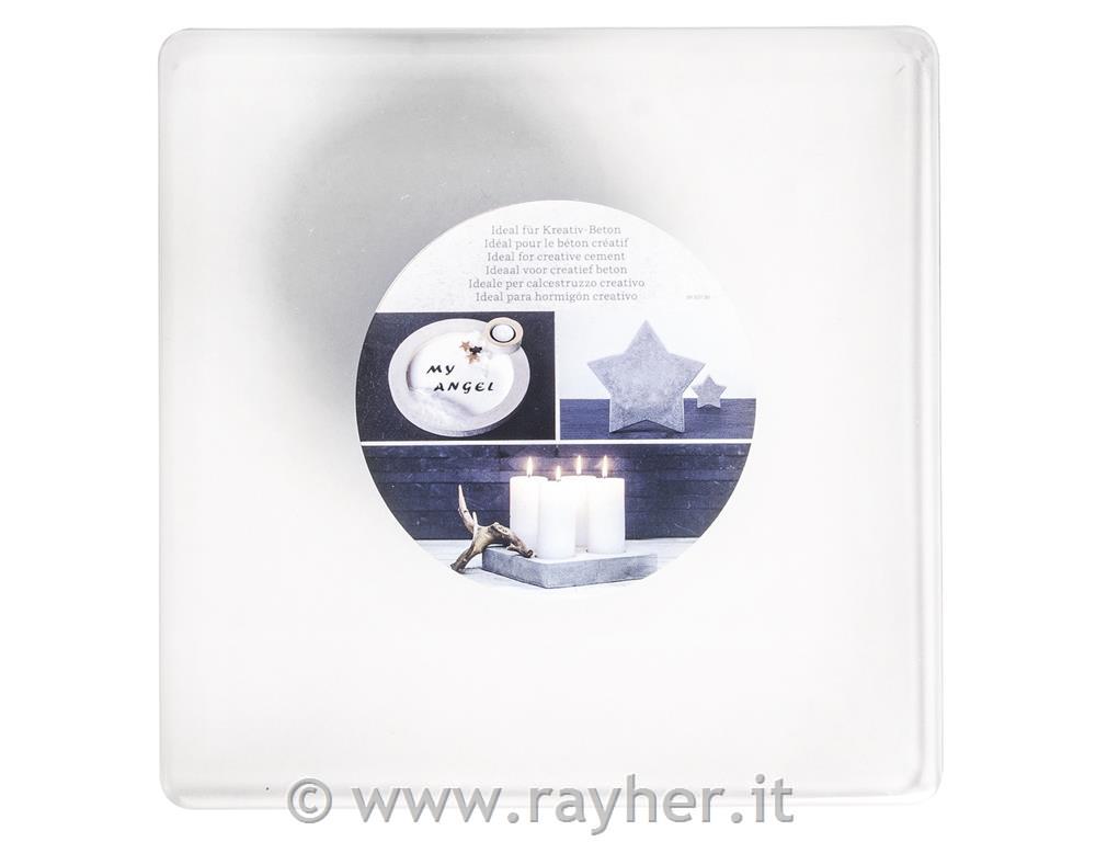 Kalup kvadrat, srednji, 18.5x18.5cm, globina 3,5cm