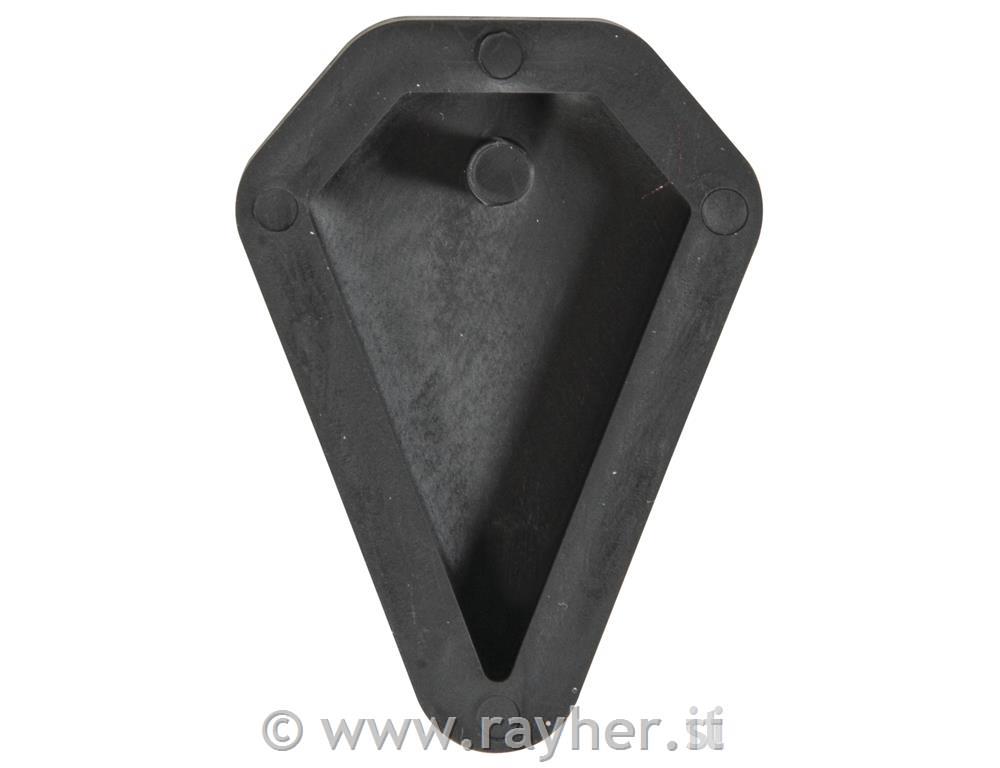 Stampo: ciondolo diamante2,5x3,9cm, bus.blis. 1pz