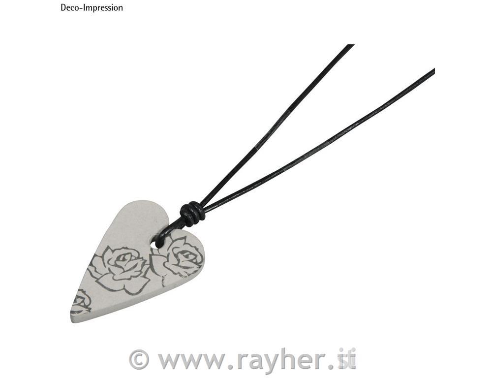 Kalup za nakit: Srce, 2,7x3,9 cm