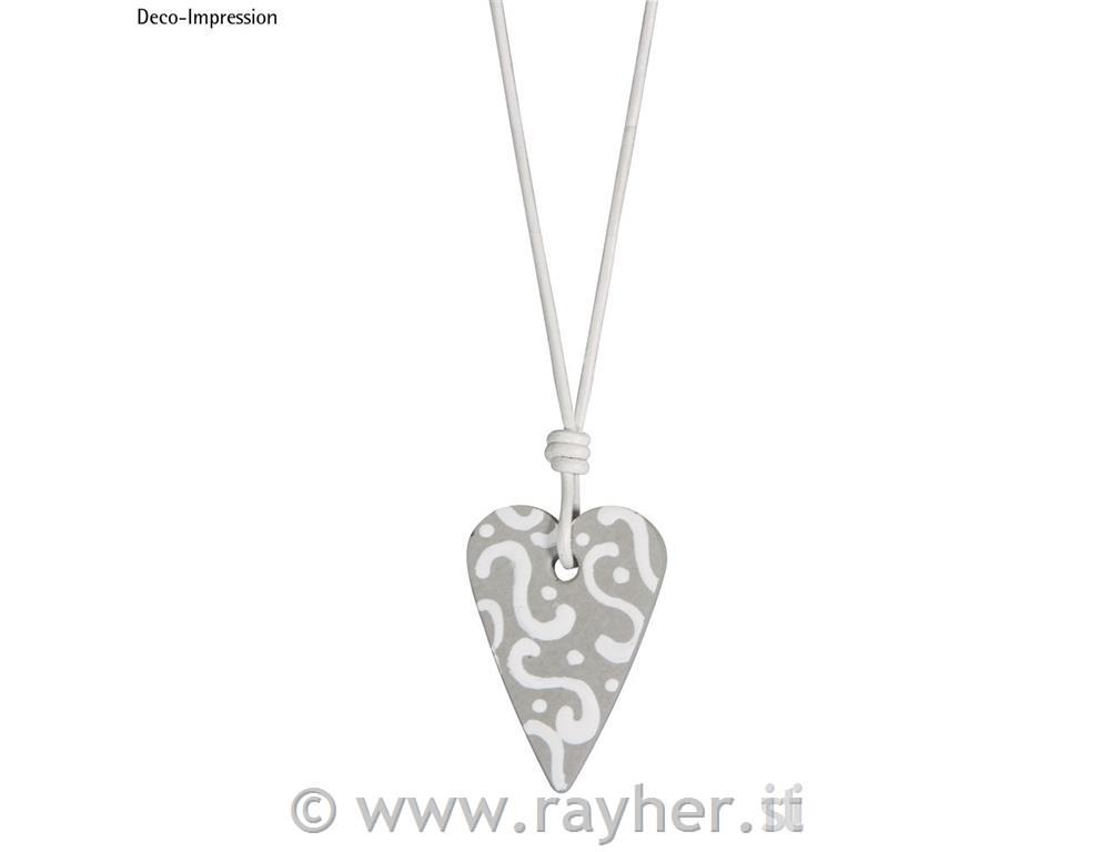 Kalup za nakit: Srce, 2,7x3,9 cm