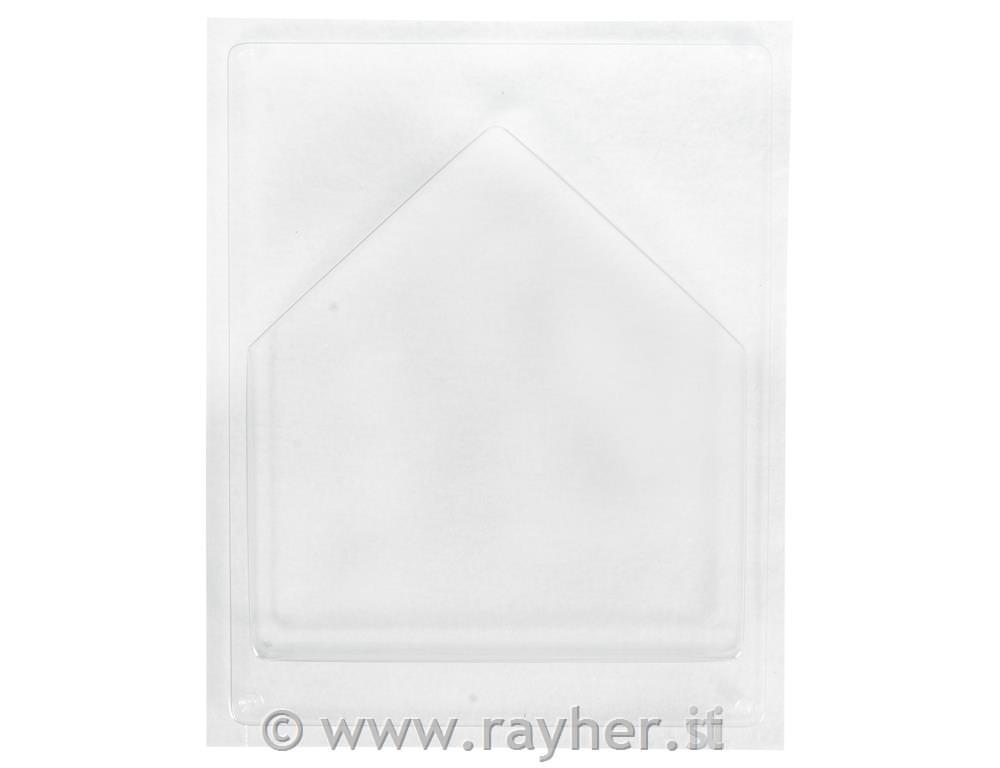 Casting mould: House, 16,5x17,5cm, depth