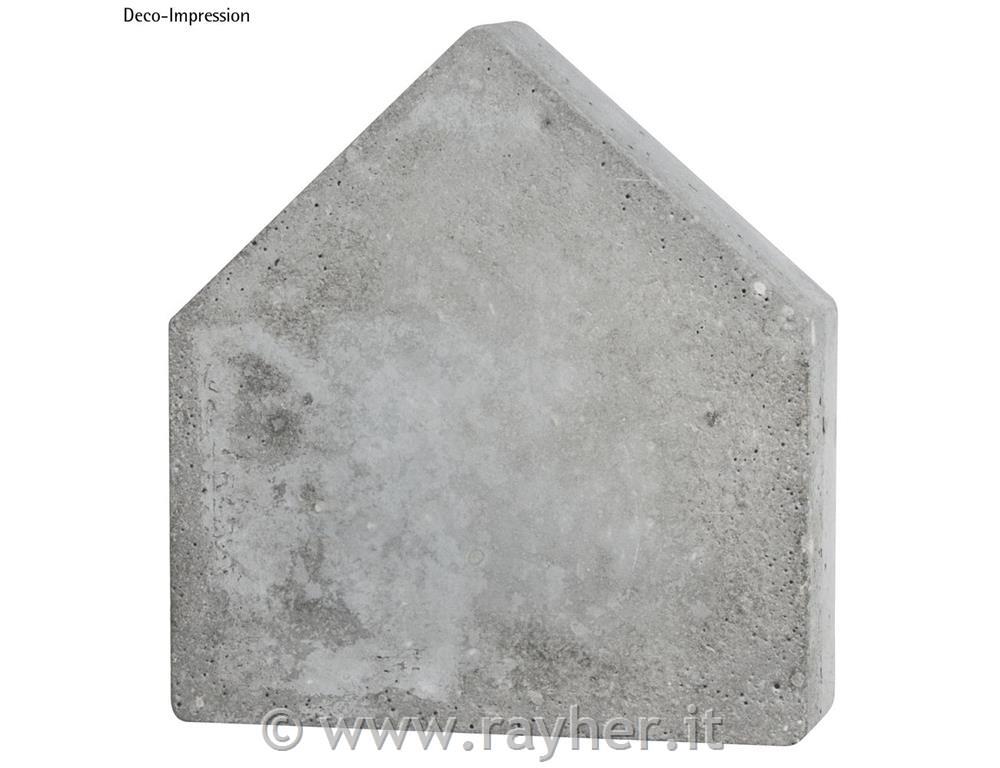 Casting mould: House, 16,5x17,5cm, depth