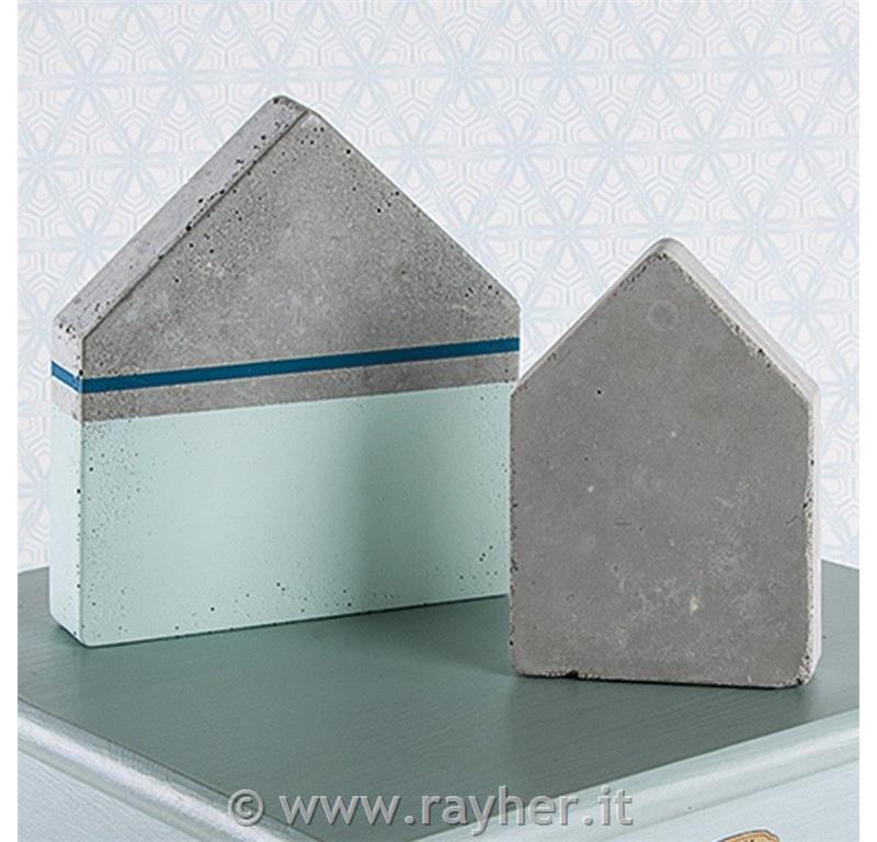 Casting mould: House, 16,5x17,5cm, depth