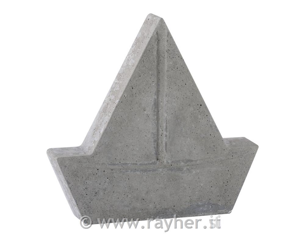 Stampo: barca a vela, 28 x 26,5 cm