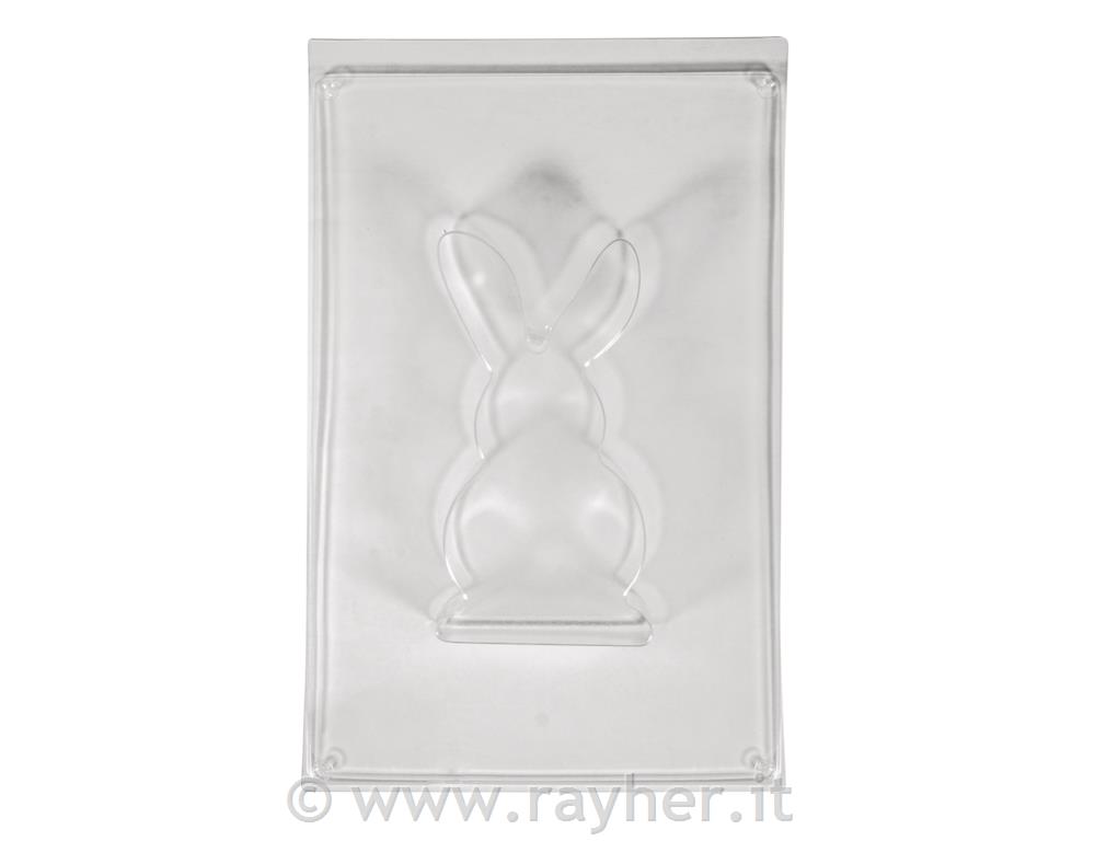 Stampo: coniglio, 9,2x17cm, profondita 3cm
