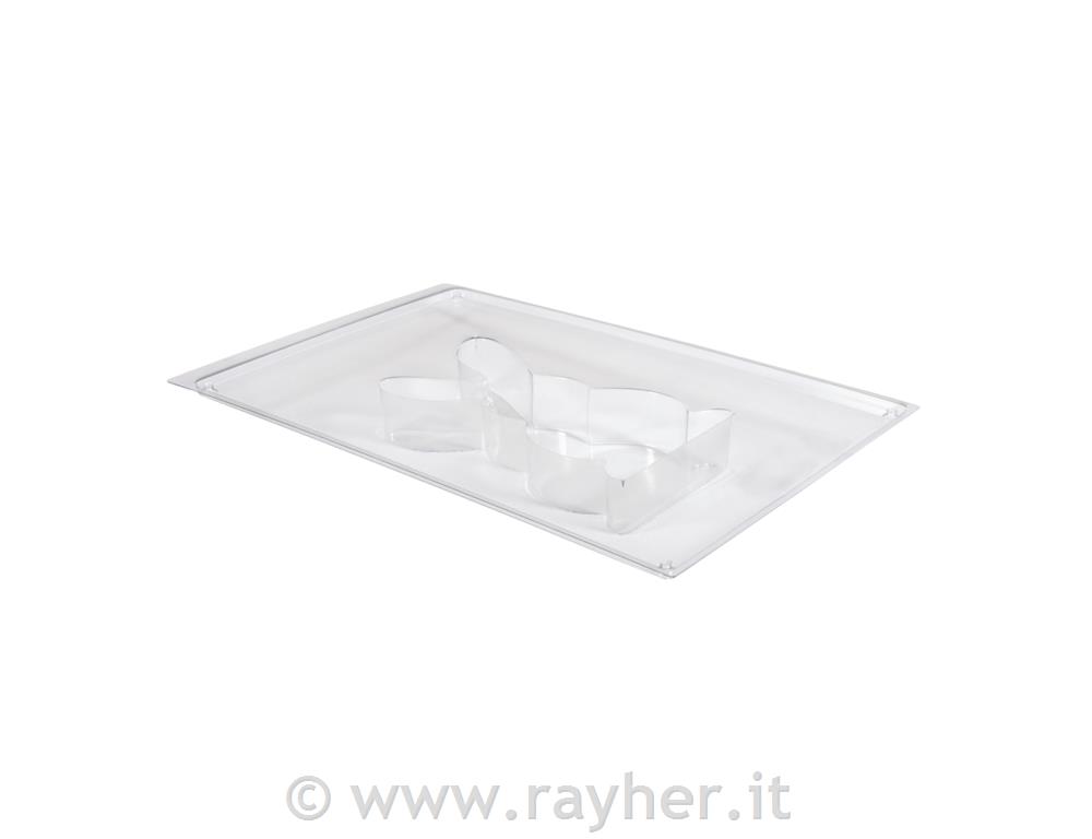 Stampo: coniglio, 9,2x17cm, profondita 3cm
