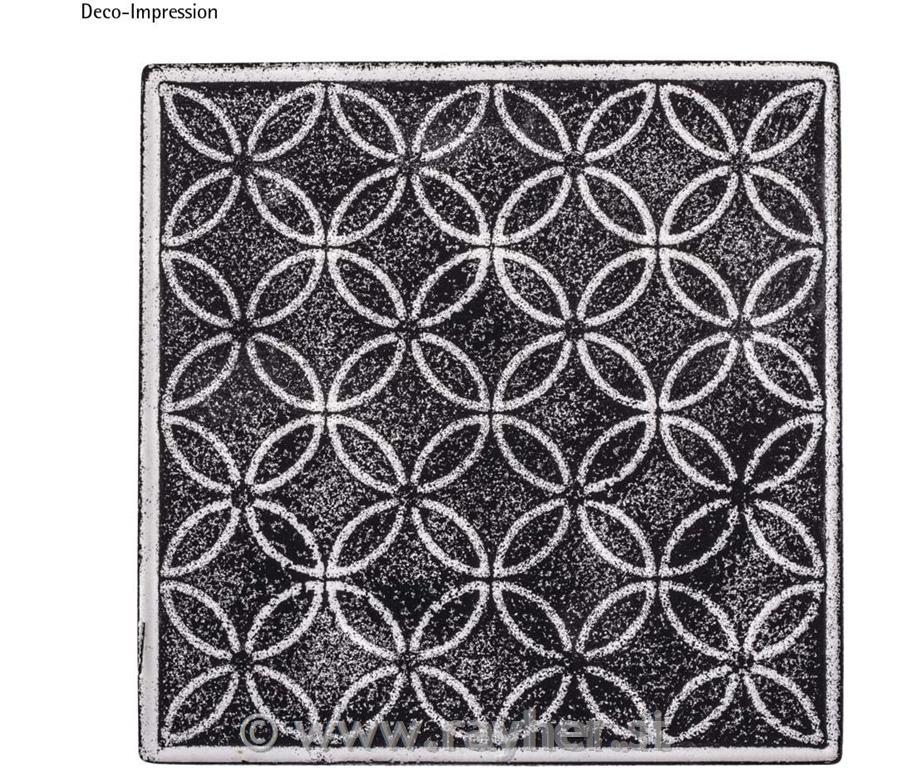 Relief za izdelavo ploščice, Flower of life, 11x11cm