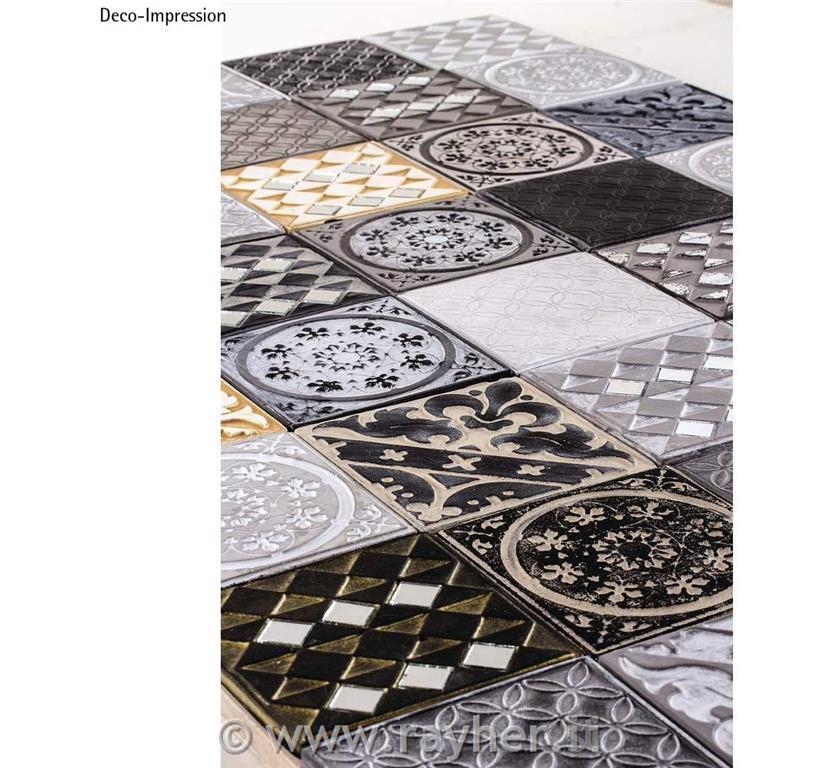 Relief za izdelavo ploščice, Flower of life, 11x11cm