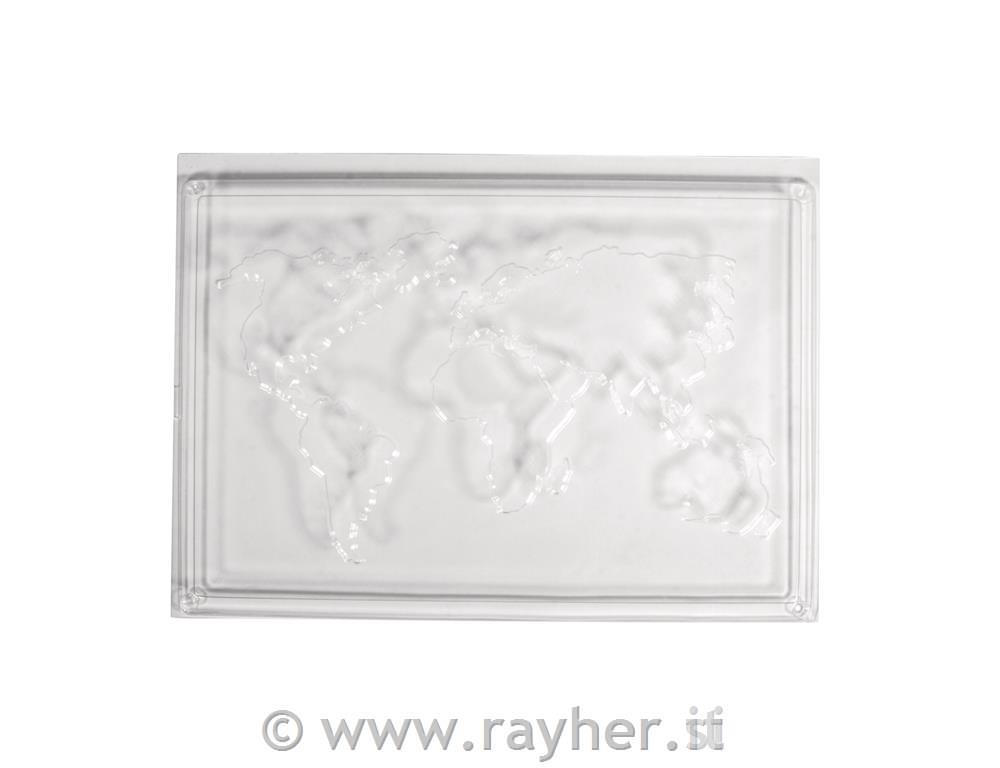 Kalup Zemljivid sveta, 20x30cm