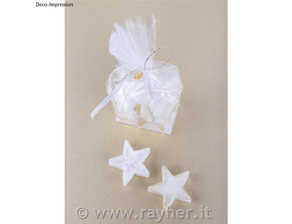 Stampo: stelle, 3,6cm o, 6 stelle, bus.blis. 1pz