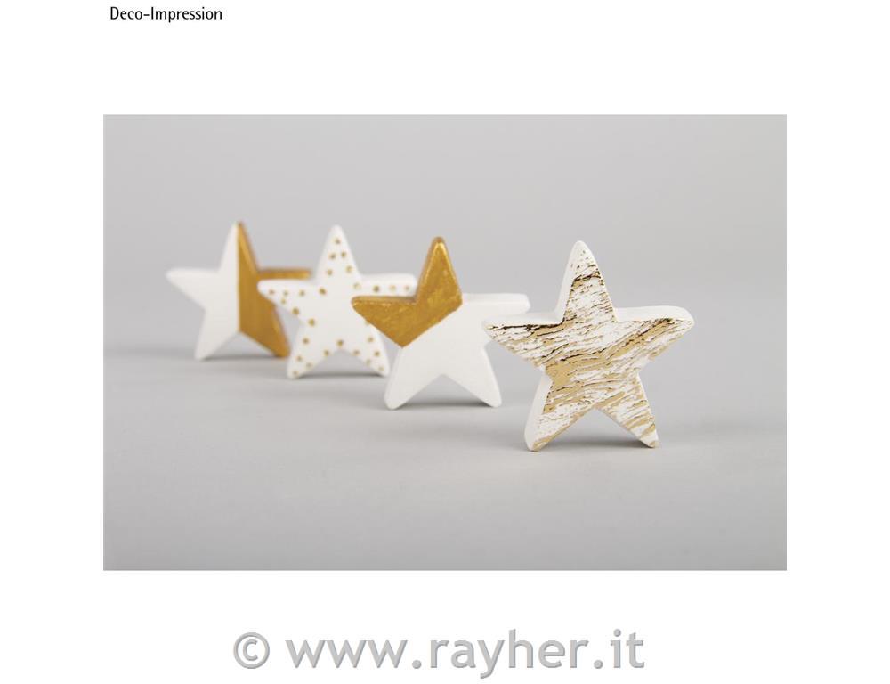 Stampo: stelle, 3,6cm o, 6 stelle, bus.blis. 1pz