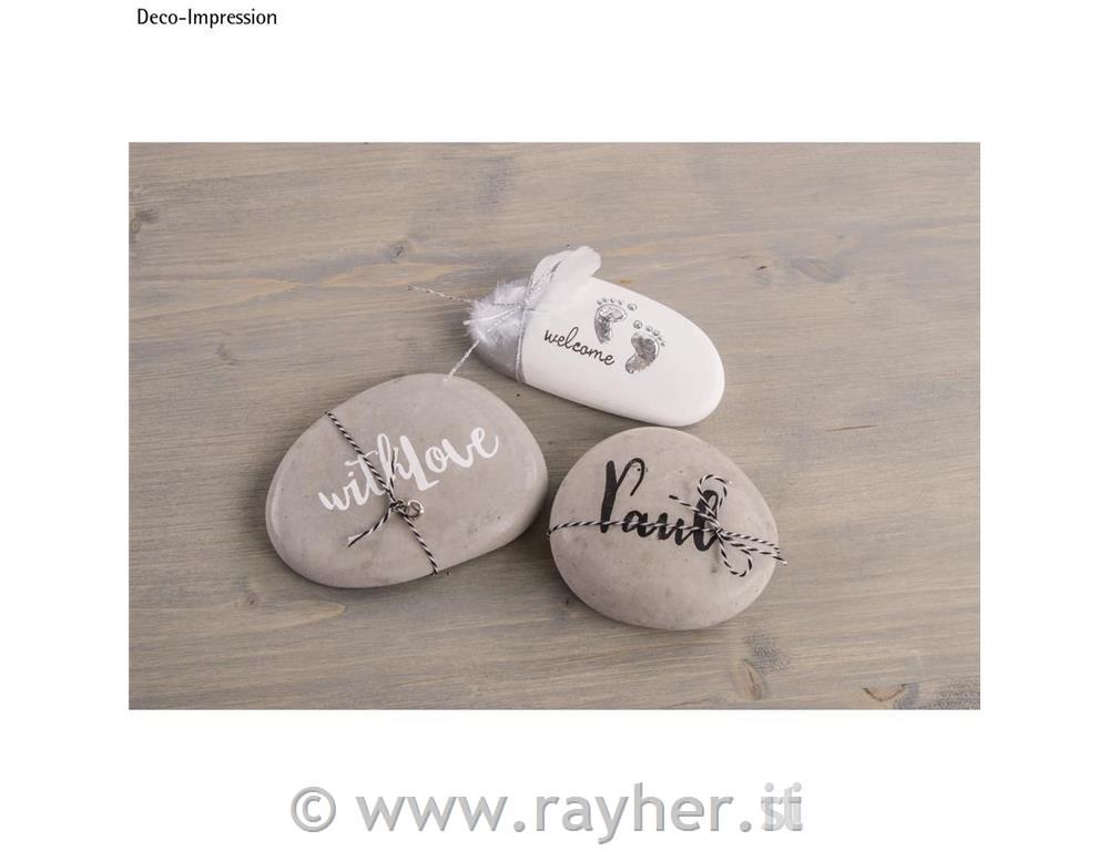 Silicone casting mould Stones, big14.5x26x3.5cm, 3 moulds, box 1pc