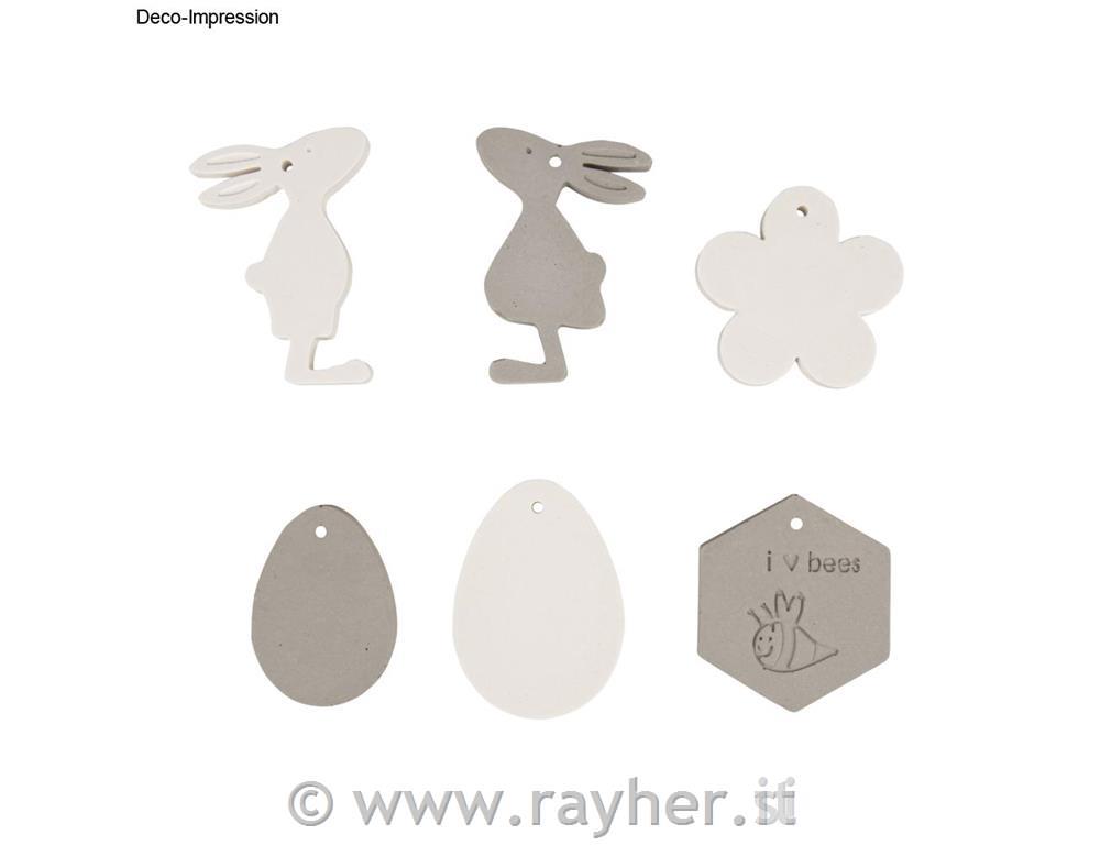 Silicone cast.mould Easter friends +bees